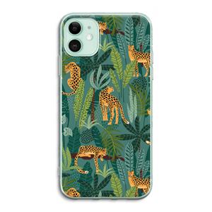 CaseCompany Luipaard 2: iPhone 11 Transparant Hoesje