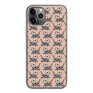 CaseCompany Zwarte poes: iPhone 11 Pro Transparant Hoesje