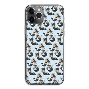 CaseCompany Zeemeermin: iPhone 11 Pro Transparant Hoesje