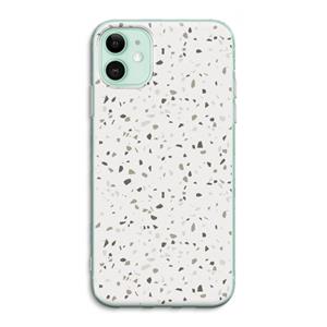 CaseCompany Terrazzo N°14: iPhone 11 Transparant Hoesje
