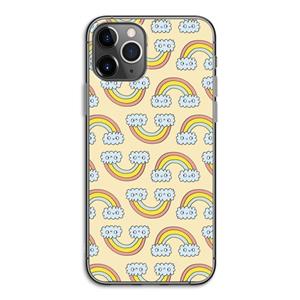 CaseCompany Regenboog: iPhone 11 Pro Transparant Hoesje
