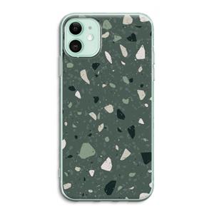 CaseCompany Terrazzo N°19: iPhone 11 Transparant Hoesje