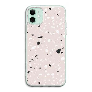 CaseCompany Terrazzo N°20: iPhone 11 Transparant Hoesje
