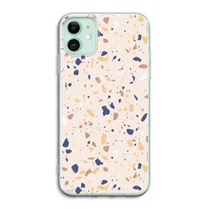 CaseCompany Terrazzo N°23: iPhone 11 Transparant Hoesje