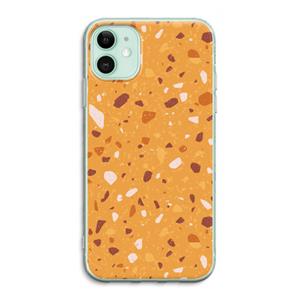 CaseCompany Terrazzo N°24: iPhone 11 Transparant Hoesje