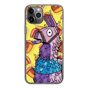CaseCompany Loot Burger: iPhone 11 Pro Transparant Hoesje