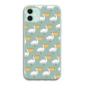 CaseCompany Pelican: iPhone 11 Transparant Hoesje