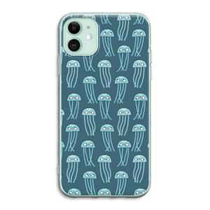 CaseCompany Kwallie: iPhone 11 Transparant Hoesje
