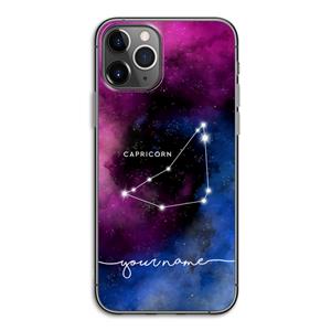 CaseCompany Sterrenbeeld - Donker: iPhone 11 Pro Transparant Hoesje