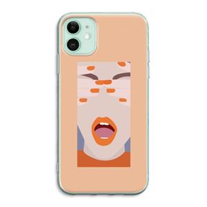 CaseCompany Surprise: iPhone 11 Transparant Hoesje