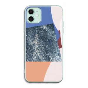 CaseCompany Billy: iPhone 11 Transparant Hoesje