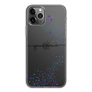 CaseCompany Sterren: iPhone 11 Pro Transparant Hoesje