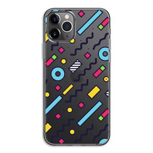 CaseCompany 8-bit N°8: iPhone 11 Pro Transparant Hoesje