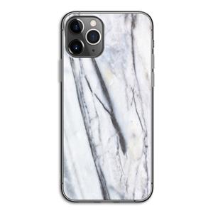 CaseCompany Gestreepte marmer: iPhone 11 Pro Transparant Hoesje