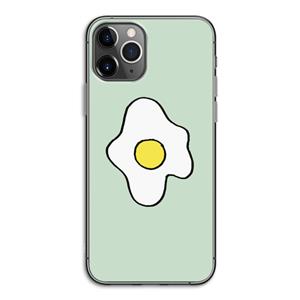 CaseCompany Spiegelei: iPhone 11 Pro Transparant Hoesje