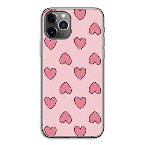 CaseCompany Ondersteboven verliefd: iPhone 11 Pro Transparant Hoesje