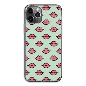 CaseCompany Lipjes: iPhone 11 Pro Transparant Hoesje