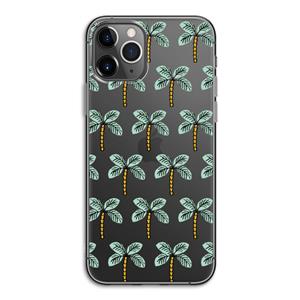 CaseCompany Paradise: iPhone 11 Pro Transparant Hoesje