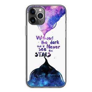 CaseCompany Stars quote: iPhone 11 Pro Transparant Hoesje