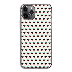 CaseCompany Hartjes: iPhone 11 Pro Transparant Hoesje