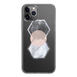 CaseCompany Creatieve toets: iPhone 11 Pro Transparant Hoesje