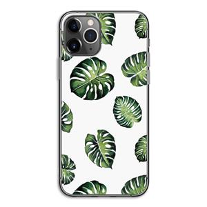 CaseCompany Tropische bladeren: iPhone 11 Pro Transparant Hoesje