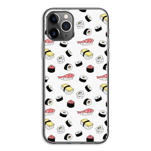 CaseCompany Sushi time: iPhone 11 Pro Transparant Hoesje