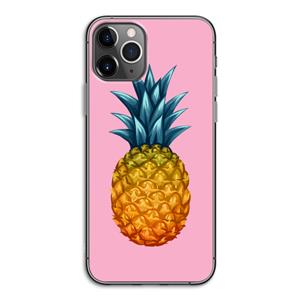 CaseCompany Grote ananas: iPhone 11 Pro Transparant Hoesje