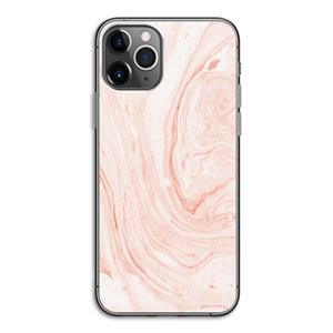 CaseCompany Peach bath: iPhone 11 Pro Transparant Hoesje