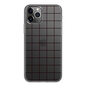 CaseCompany Rooster: iPhone 11 Pro Transparant Hoesje