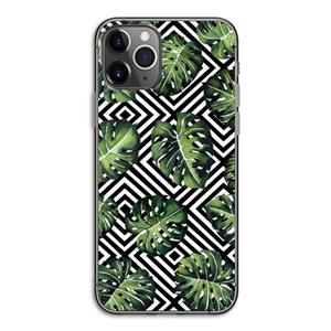 CaseCompany Geometrische jungle: iPhone 11 Pro Transparant Hoesje