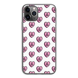 CaseCompany GIRL POWER: iPhone 11 Pro Transparant Hoesje