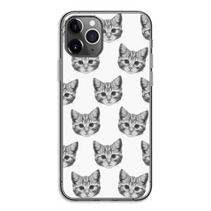 CaseCompany Kitten: iPhone 11 Pro Transparant Hoesje