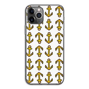 CaseCompany Musketon Anchor: iPhone 11 Pro Transparant Hoesje