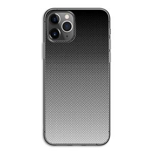 CaseCompany Musketon Halftone: iPhone 11 Pro Transparant Hoesje