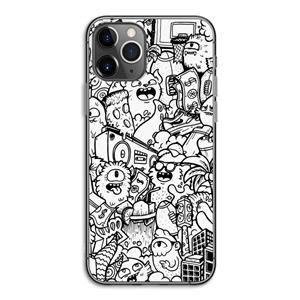CaseCompany Vexx City #2: iPhone 11 Pro Transparant Hoesje