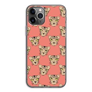 CaseCompany Tijger: iPhone 11 Pro Transparant Hoesje