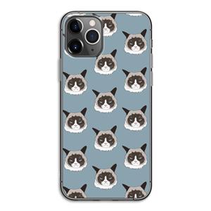 CaseCompany It's a Purrr Case: iPhone 11 Pro Transparant Hoesje