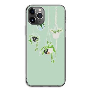 CaseCompany Hang In There: iPhone 11 Pro Transparant Hoesje
