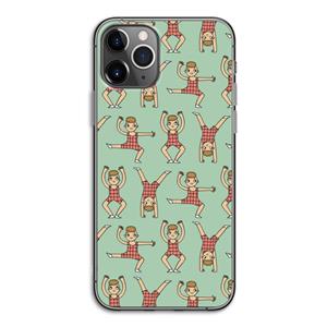 CaseCompany Gymboys: iPhone 11 Pro Transparant Hoesje