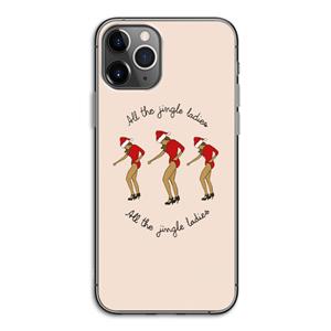CaseCompany Jingle Ladies: iPhone 11 Pro Transparant Hoesje