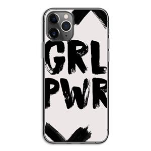 CaseCompany Girl Power #2: iPhone 11 Pro Transparant Hoesje