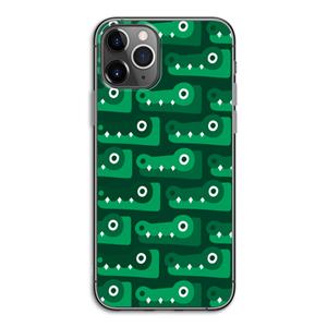 CaseCompany Crocs: iPhone 11 Pro Transparant Hoesje