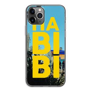 CaseCompany Habibi Majorelle : iPhone 11 Pro Transparant Hoesje