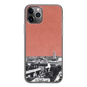 CaseCompany Marrakech Skyline : iPhone 11 Pro Transparant Hoesje