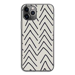 CaseCompany Marrakech Arrows: iPhone 11 Pro Transparant Hoesje