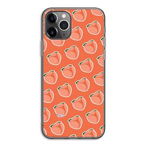 CaseCompany Just peachy: iPhone 11 Pro Transparant Hoesje