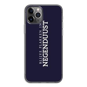 CaseCompany Blijve plakken in Negenduust: iPhone 11 Pro Transparant Hoesje