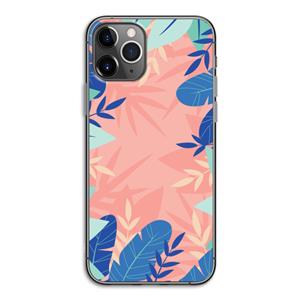 CaseCompany Tropisch: iPhone 11 Pro Transparant Hoesje