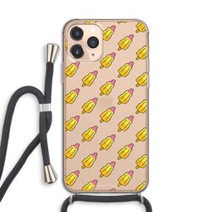 CaseCompany Waterijsjes: iPhone 11 Pro Transparant Hoesje met koord
